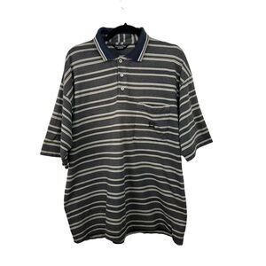Christian Dior Striped Polo Shirt